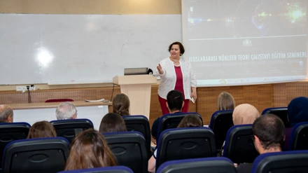 Selçuk Üniversitesinde nükleer fizik ve nükleer astrofizik anlatıldı